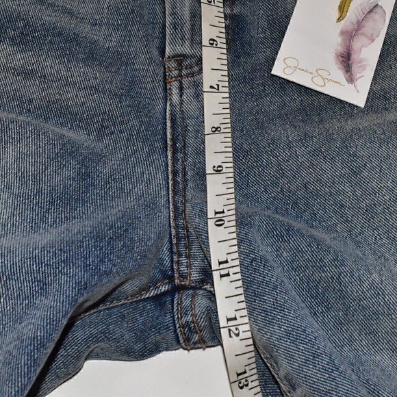 Jessica Simpson Spotlight High Rise Slim Straight Denim Jeans Size 29 - Picture 5 of 13